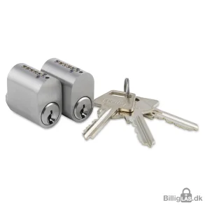 JASA 6-stift oval lsecylinder i st